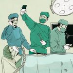 пиесата Операци,ь Illustration by Michael Hirshon